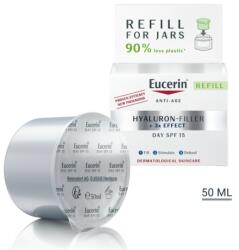 Eucerin Hyaluron-Filler ráncfeltöltő nappali arckrém SPF15 utántöltő 50 ml