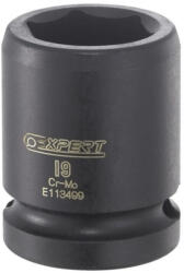 Tona Expert Dugófej, Tona Expert E113499, fekete, 19 mm, 1/2", Cr-Mo, ipari (TC232067)