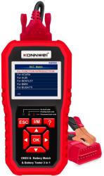 Konnwei KW880 OBDII diagnoză auto + tester baterie auto 12V (KW880)