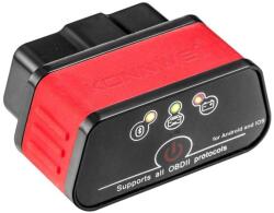 Konnwei KW903 autodiagnostic OBD II Bluetooth 5.2 pentru Android și iOS, aplicația CZ (KW903 red)