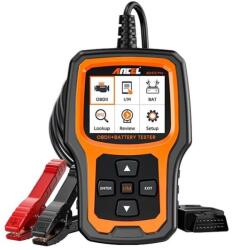ANCEL AD410 PRO Tester de baterie și cititor de coduri OBD2 2 în 1 (AD410 PRO)