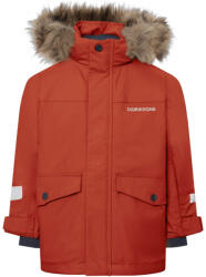 Didriksons Bjärven Kids Parka 5 Rust Mărime copii: 110 / Culoare: portocaliu/ (506325-J13-110)