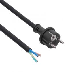 Akyga Cablu alimentare Schuko la fire deschise CU 3x1.5mm 3m, Akyga AK-OT-03S (AK-OT-03S)
