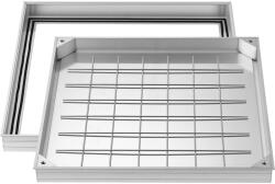 Vevor 600×600 mm-es kerettel ellátott teraszfedél, alumínium ötvözetből, süllyesztett, teraszra