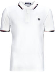 Fred Perry Tricou Polo mânecă scurtă Bărbați TWIN TIPPED FRED PERRY SHIRT Fred Perry Alb EU XS