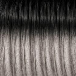  Narala Beauty RoyalTress REMY Emberi Póthaj | 100g · Fekete - Granny Ombre · 80cm