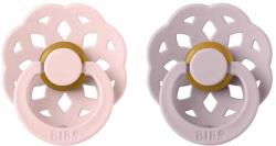 BIBS Boheme cumik természetes kaucsukból 2db - 1-es méret Változat: Blossom / Dusky Lilac