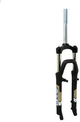 ZOOM FORGO 565 MTB 26" villa alumínium, rugós-elastomer, matt fekete, 80 mm rugóút, menetes kormánycső Ø 1"-22, 2 mm belső ZOOM Egyéb járművek Kerékpározás Kerékpár-alkatrészek Kerékpárvillák és villaalkat