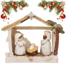 Koopman Karácsonyi Betlehem Karácsonyi Dekoráció 10x3, x8 cm (SZOPKA BIALA)