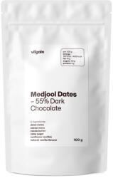 Vilgain Curmale Medjool în ciocolată -⁠ cu un strat bogat de ciocolată, fără ulei de palmier și fără grăsimi inutile în plus, ideal ca gustare dulce sau desert - vilgain - 27,69 RON