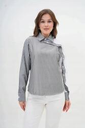  Aszimmetrikus Bordázott Ing Elegáns Minimal S 5IA