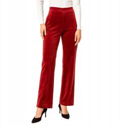 Marciano Guess Maricano Guess Piros Egyenes Szabású Velúr Nadrág 40 Gga