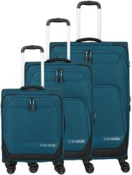 Travelite Kick Off 4w S, M exp, L exp Petrol S: 37 / M: 69/73 L: 110/117 TRAVELITE-6940-22 (TRAVELITE-6940-22)