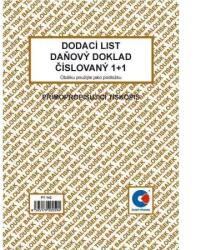  Baloušek Printing PT142 Szállítólevél adóigazolás A5 számozással (PT142)