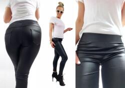  Bőr Lábszárvédő Nadrág Latex Cső Leggings Latex (gloklf2015)