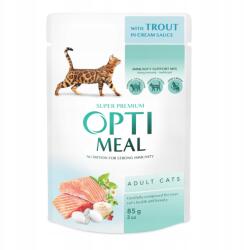Optimeal nedves macskaeledel pisztránggal szószban 85 g