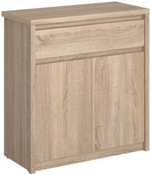  Komód, DTD laminált, tölgy sonoma, NORTY