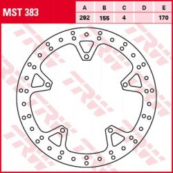  Trw Lucas Zf Féktárcsa Első Yamaha Yzf 125R '08-'13 (292X155X4Mm)