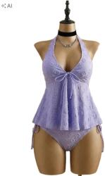 Shein Nyakba Akasztható Tankini Szett M