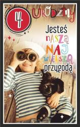  Születésnapi Köszöntő Kártya 4 Éves Kisfiúnak