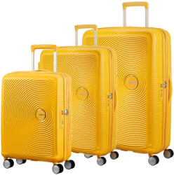 Samsonite Soundbox Bőrönd Szett Golden Yellow (Soundbox Golden Yellow Szett 1371)