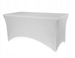 PartyDeco Bankett Asztalterítő Huzat 183X76X74 CM, fehér - keresztelőre, esküvőre, rendezvényekre