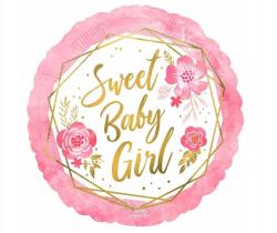 Amscan Fólia lufi Sweet Baby Girl 46cm