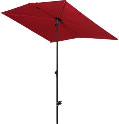  Grand Patio Kerti Napernyő Téglalap alakú Összecsukható Piros 183 x 134 cm (B0BTBMK5NN)