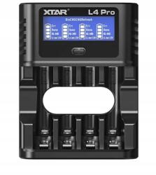 Xtar L4 Pro 1, 2V Ni-Mh és 1, 5V Li-ion elem töltő (Xtar-L4-Pro) - vartaelembolt