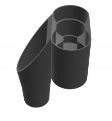  Dupla italtartó Cupholder Berlingo Partner tartó, fekete