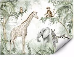 MPINK Öntapadós fotótapéta Afrikai szafari állatok 250x175 cm (MP-FTAP_5_EST_2,5X1,75M-0096)