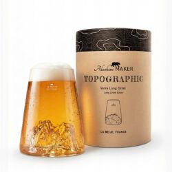 Alaskan Maker Long Drink pohár La Meije Topographic (TOPO-VD-ME)