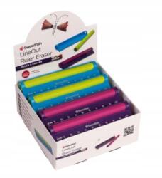 Snopake Radír Ruler Lineout 10CM (24DB)