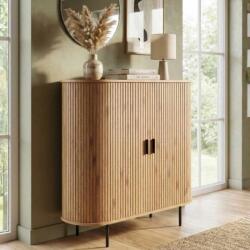 Avida Design Szekrény Komód Magas 118 cm Lamel LoftWood Tölgy Fa Modern (LoftWood 4804)