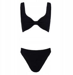  Bikini Bonnie Crinkle Black One size Hunza G (BONNIEBLACK)