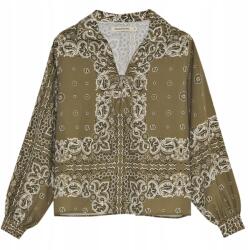  Waterlily női ing Bandana motívummal L Khaki The New Society (S26AHB1P676)