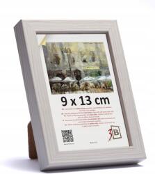  Képkeret Klasszikus Fa Elegáns Tömör Fehér 9x13 cm (B0CNMYNCP9)