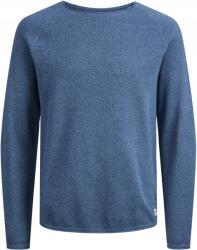 JACK & JONES Hosszú Ujjú Pulóver Kék Casual L N2A