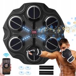  Music Boxing Machine Bluetooth Kesztyű 3 Sebességfokozat Háttérvilágítás (Treningowy Worek Bluetooth Z Led)