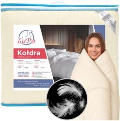 LuPu Paplan 160x200 pihe-puha egész évben antiallergén Liba Félpehely Ecru Lupu (KOL16x20-POL-GB50E)