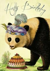 Top Graphic B6-os bérlet Panda születésnapi borítékkal (1234)