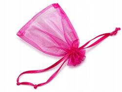  Organza Ajándéktasak Rózsaszín 9X12CM 10 Db (5906818100763)
