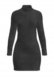 Noisy May Fekete Sima Ruha Garbóval Hosszú Ujjú M 5IA (27028892/Dark Grey Melange)