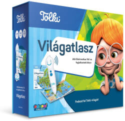  Világatlasz - Tolki interaktív foglalkoztató hangoskönyv alapkészlet