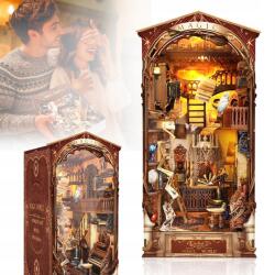  Babaház Készlet, Miniatűr F Füzet Babaház Ajándékba (DREWNIANE PUZZLE 3D)