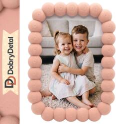  Képkeret 10x15 cm Bubble Frame 3D álló barack pasztell (WW-3D/0002/07)