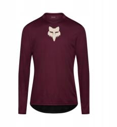 Fox Hosszú Ujjú Kerékpáros Mez Fox Ranger Head Dark Maroon (L) (33412_299_L)