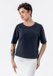 Volcano Női Póló Sima Sötétkék Comfort Fit Pamut Volcano T-rodos XL