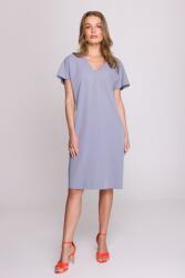 Stylove Ruha Elegáns Alkalmi Női Laza Fazon V-nyakkivágás Szürke 40 L (S392 GOŁĘBI L)