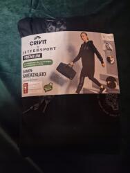 Jette Sport Crivit Hosszú Pulóver Ruha fekete Cudo 36/38 (4052916294772)